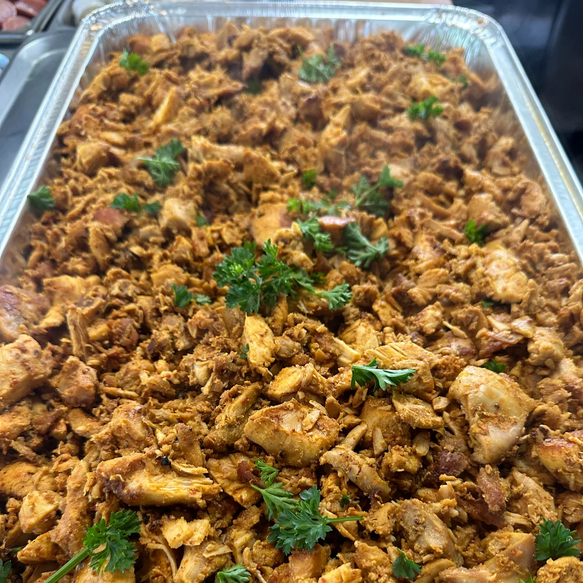Chicken Shawarma Tray (Meat Only) — Catering