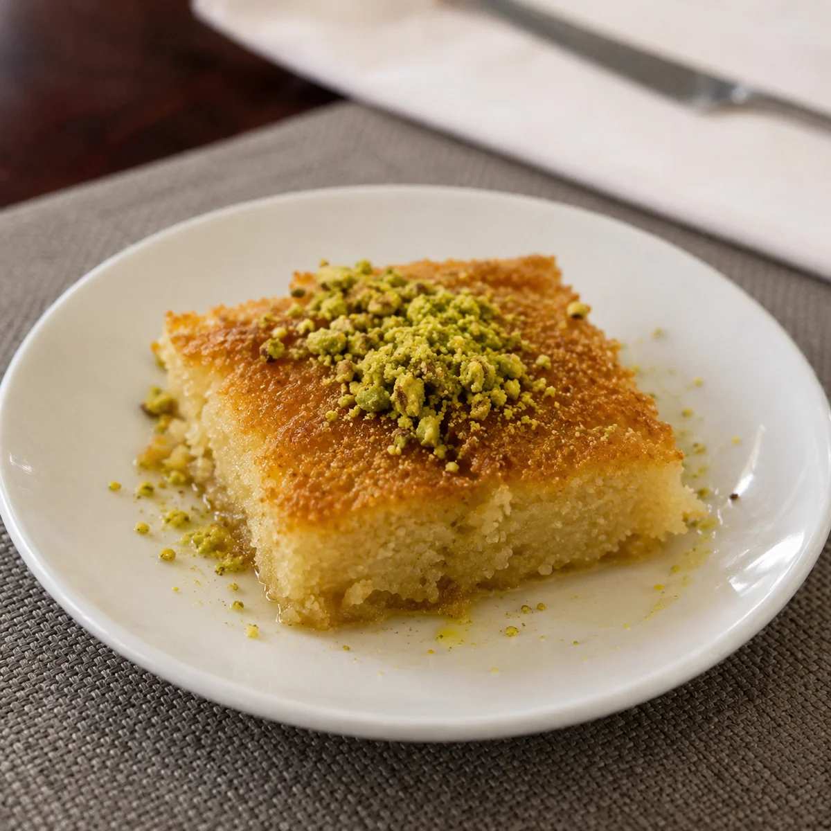 Semolina — Desserts