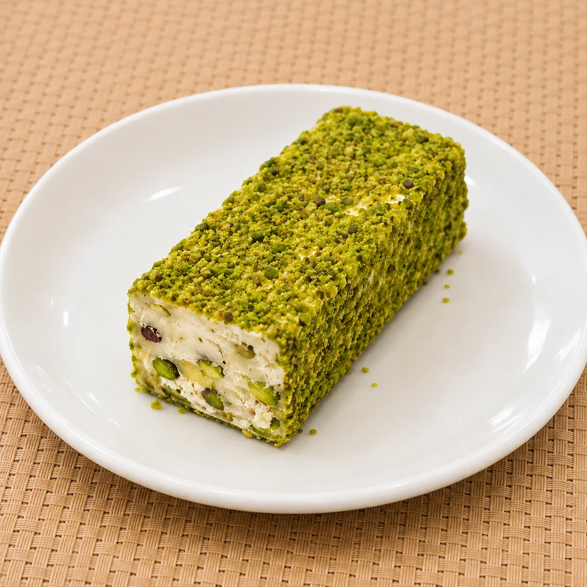 Turkish Delight — Milk w/ Pistachio — Desserts