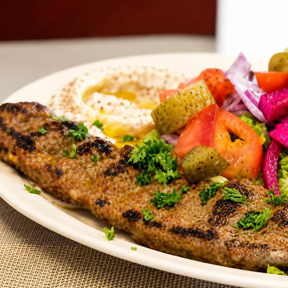 Adana Kabob Plate — Plates