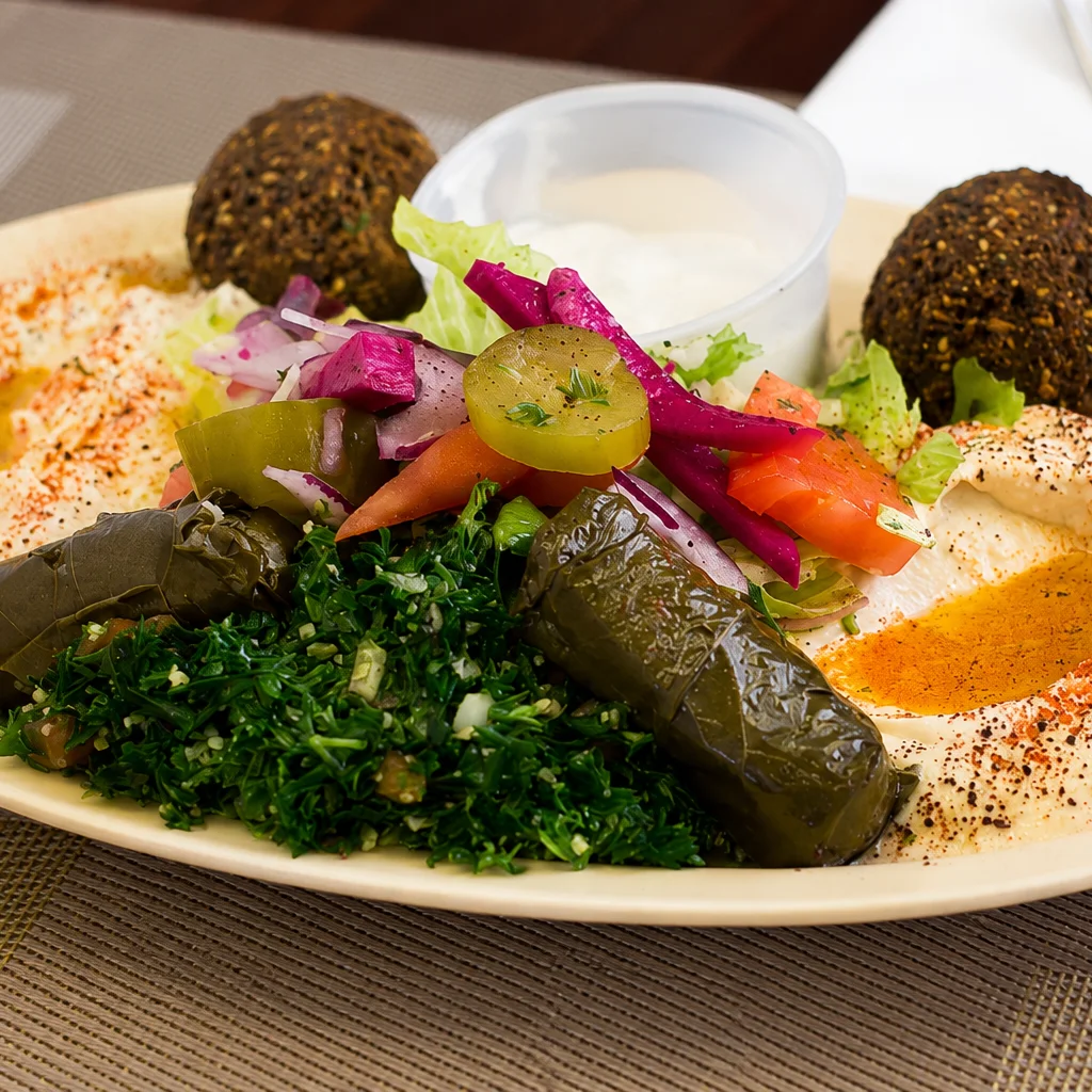 Veggie Combo Plate — Plates