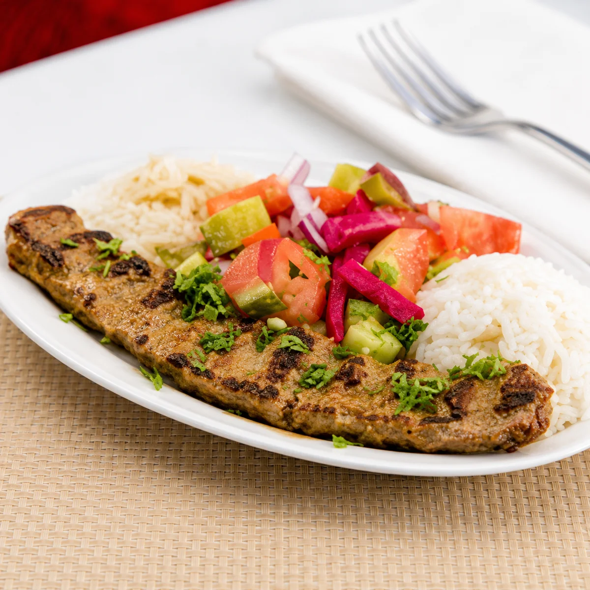 Adana Kabob Skewer — Sides