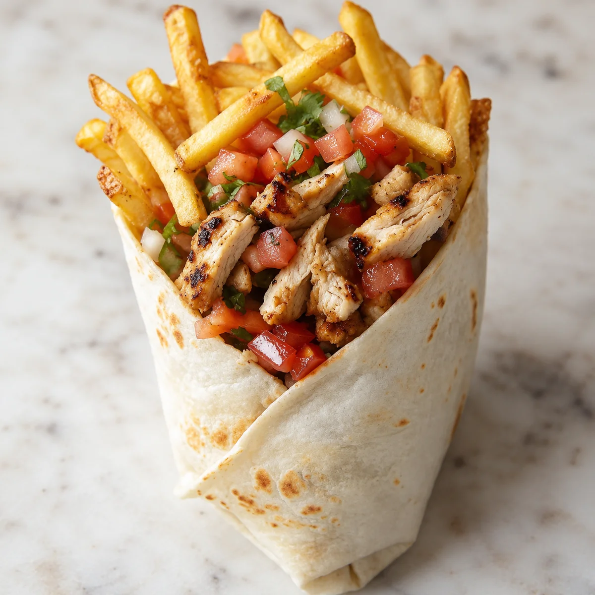 Fries in a Wrap — Sides