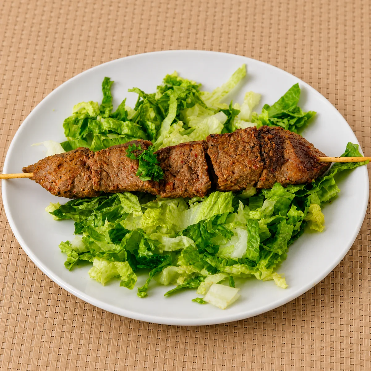 Lamb Shish Skewer — Sides