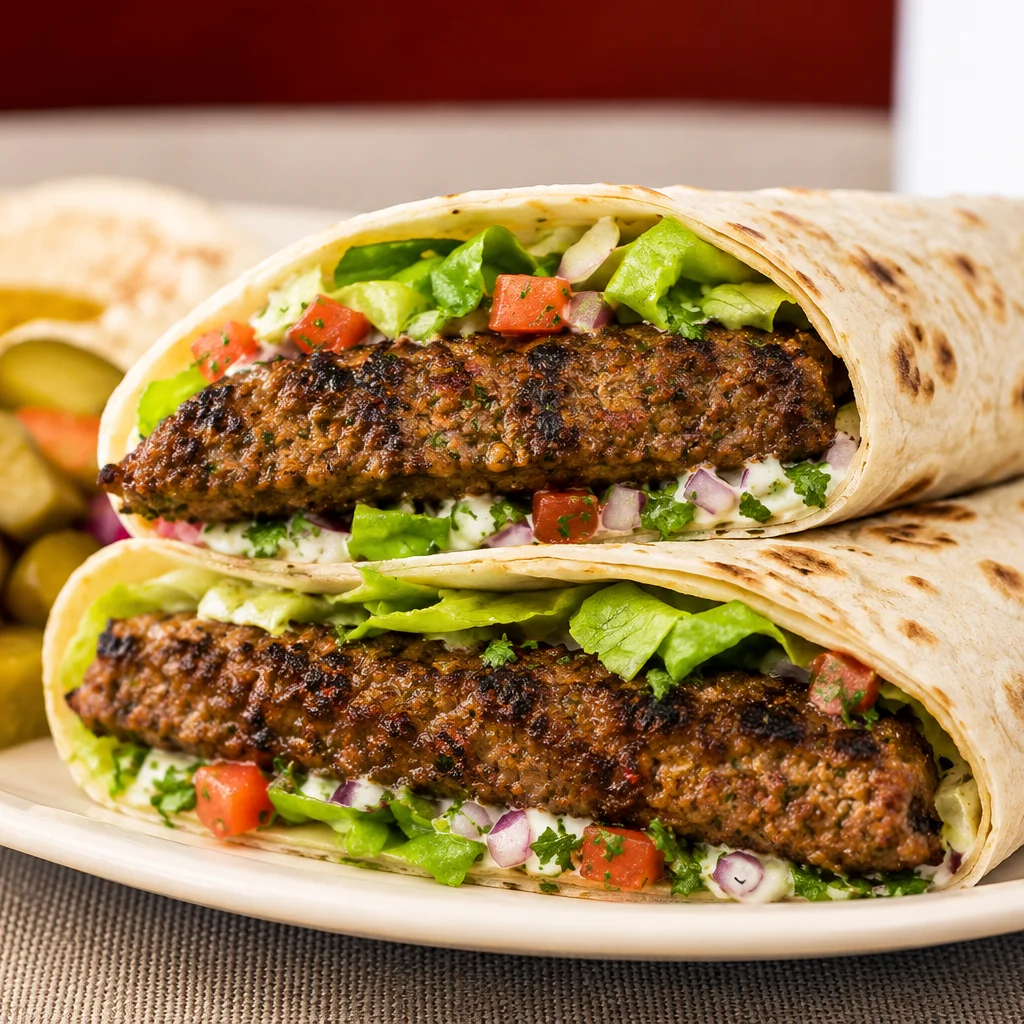 Adana Kabob Wrap — Wraps