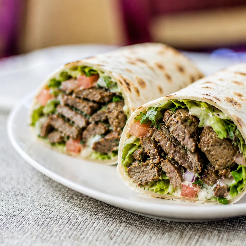 Beef Shish Kabob Wrap — Wraps