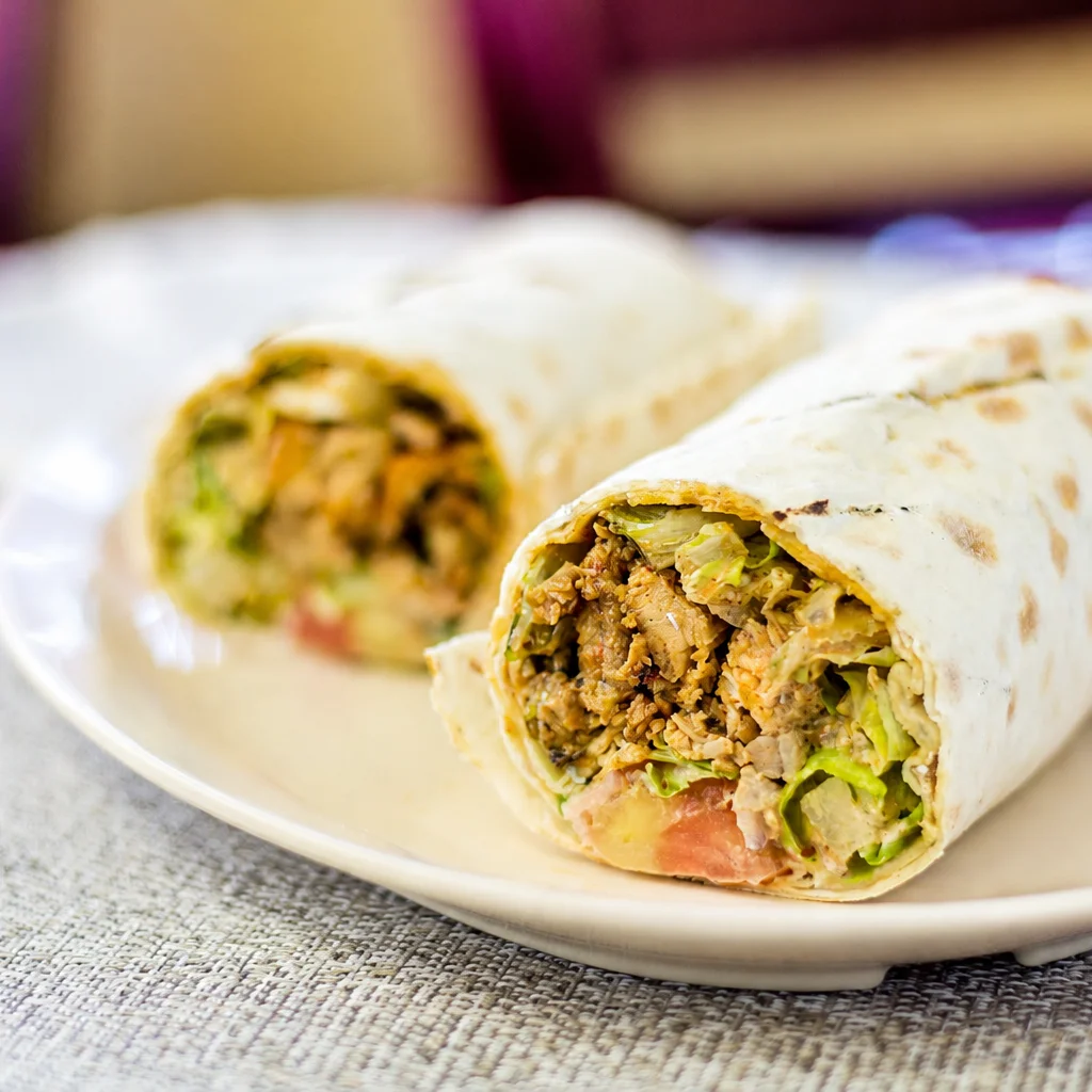 Chicken Shawerma Wrap — Wraps