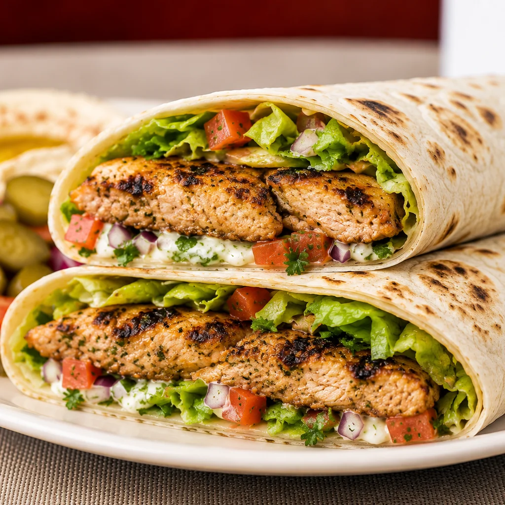 Chicken Shish Kabob Wrap — Wraps